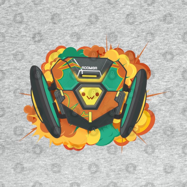 Exploding Roomba by JalbertAMV